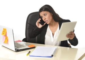 Busy Real Estate Agent